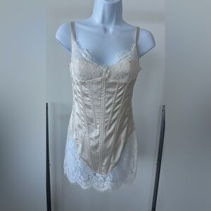 Ivory Lingerie Mini Dress - Finesse